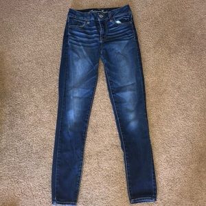 American Eagle Dark Wash Jegging